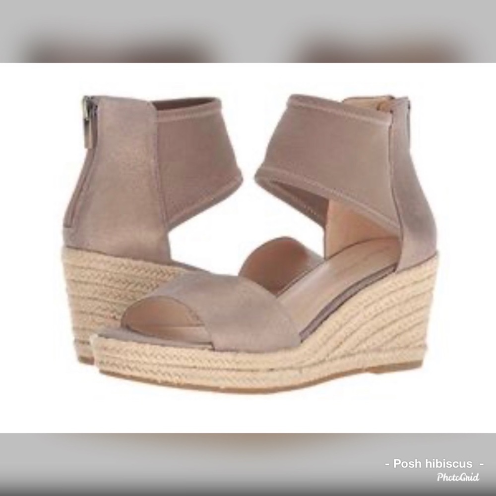 Pelle Moda - Kona Nubuck Wedge Espadrilles